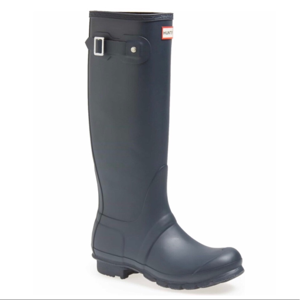Original Tall Waterproof Rain Boot in Matte Navy